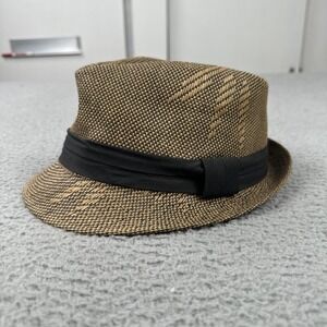 Milani Fedora Straw Hat Unisex One Size Fits All Designed in Italy Casual Summer